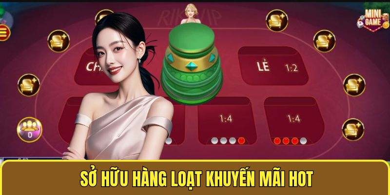 Xóc Đĩa Hit Club - Siêu Phẩm Cá Cược Hot Nhất Việt Nam 3 Sở hữu hàng loạt khuyến mãi hot