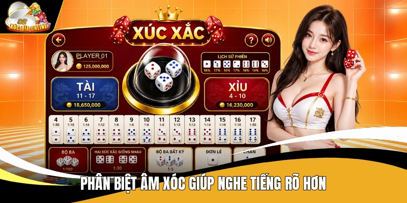 Thủ Thuật Nghe Vị Xóc Đĩa - Cách Nhận Biết Dễ Hiểu 2 Phân biệt âm xóc giúp nghe tiếng rõ hơn